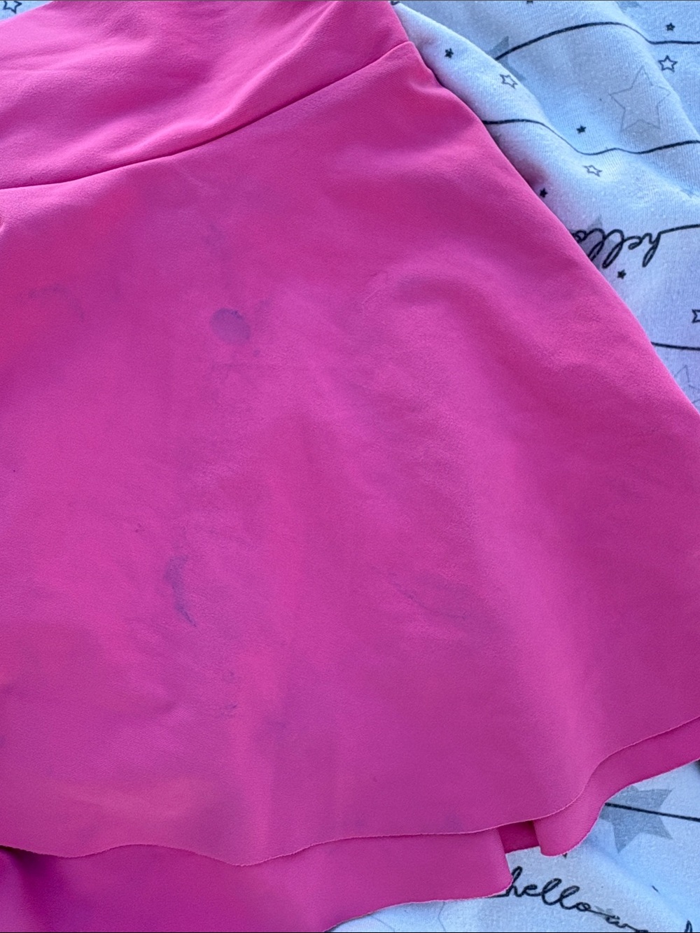 Old Navy Hot Pink Active Crop Top and Skirt Set - Picture 2 of 6